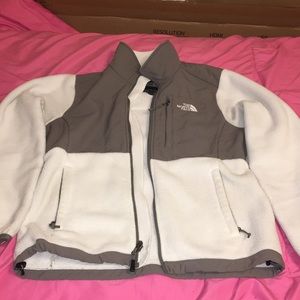 White north face coat